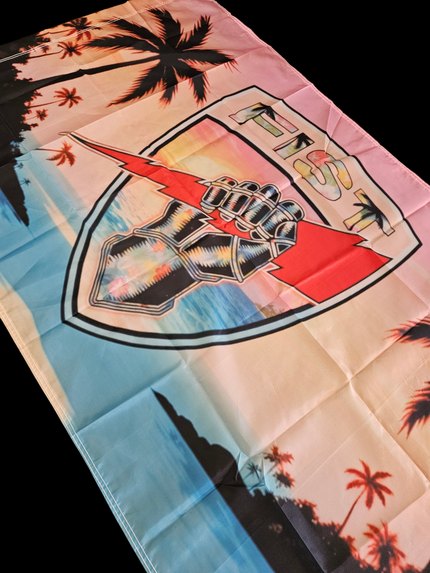 Beach vibes flag des3