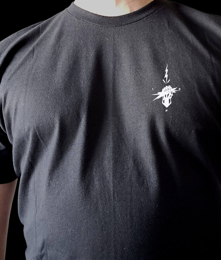 Fires only bones tee