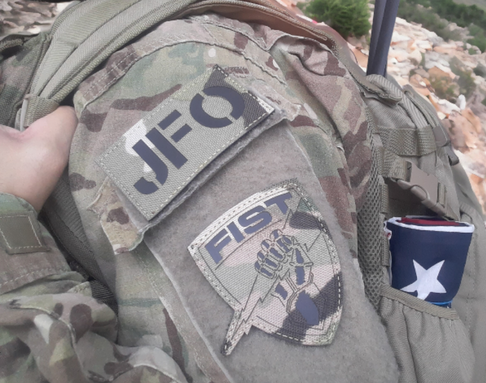 INFRARED FIST SHIELD PATCH