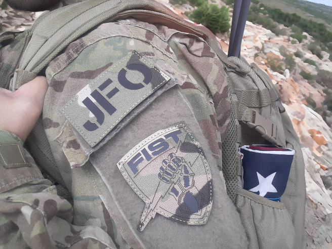 INFRARED FIST SHIELD PATCH
