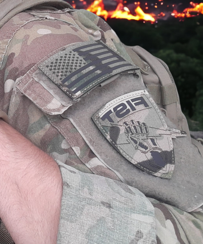 INFRARED FIST SHIELD PATCH