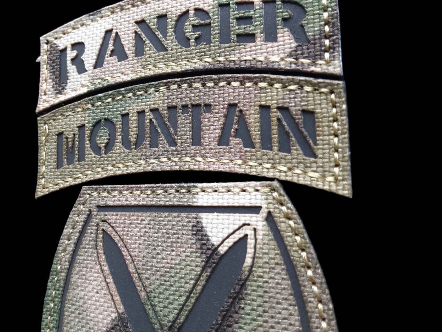 IR 10th MTN PATCH W/RANGER TAB