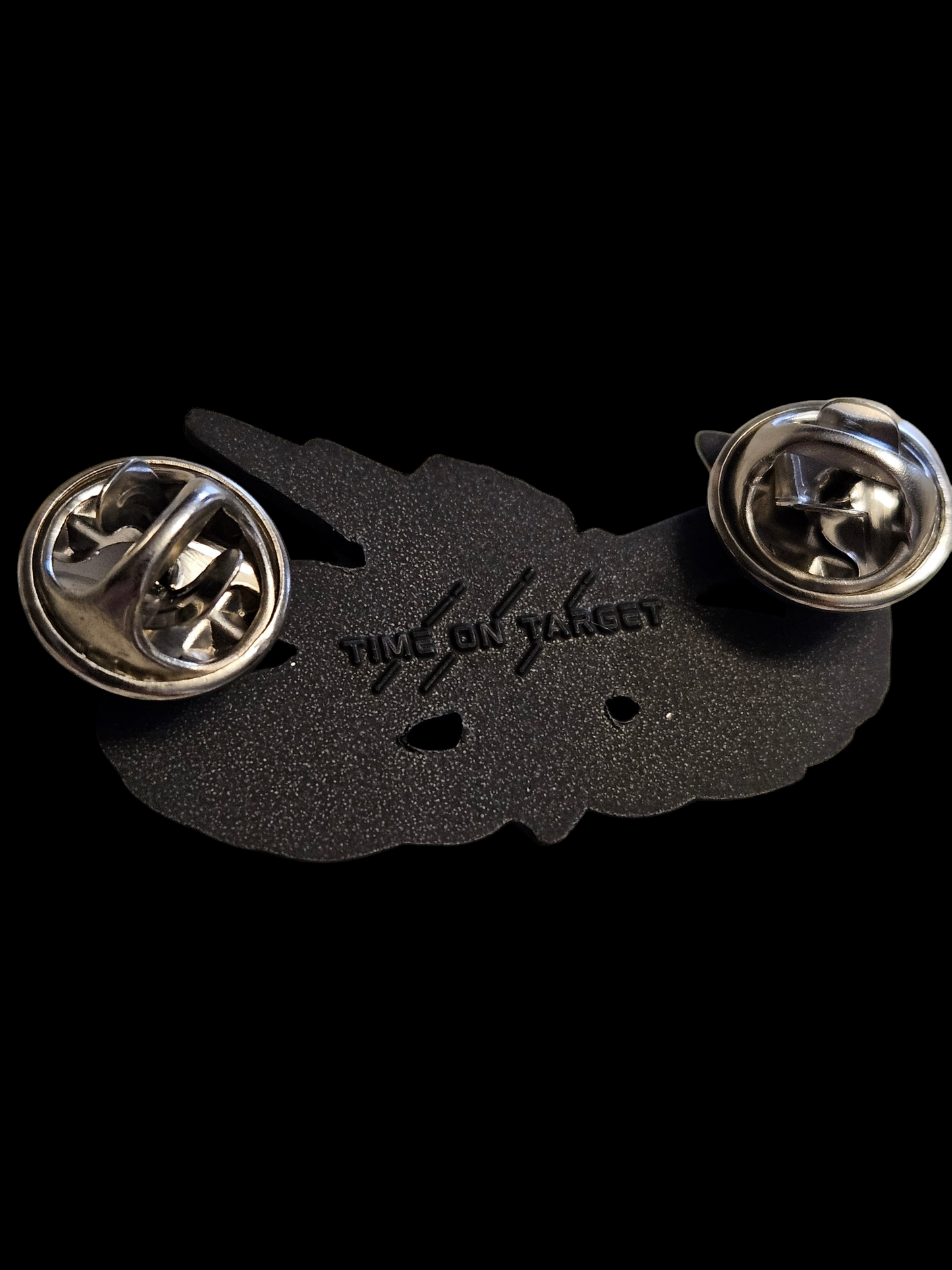 Black "pin on" fist badge