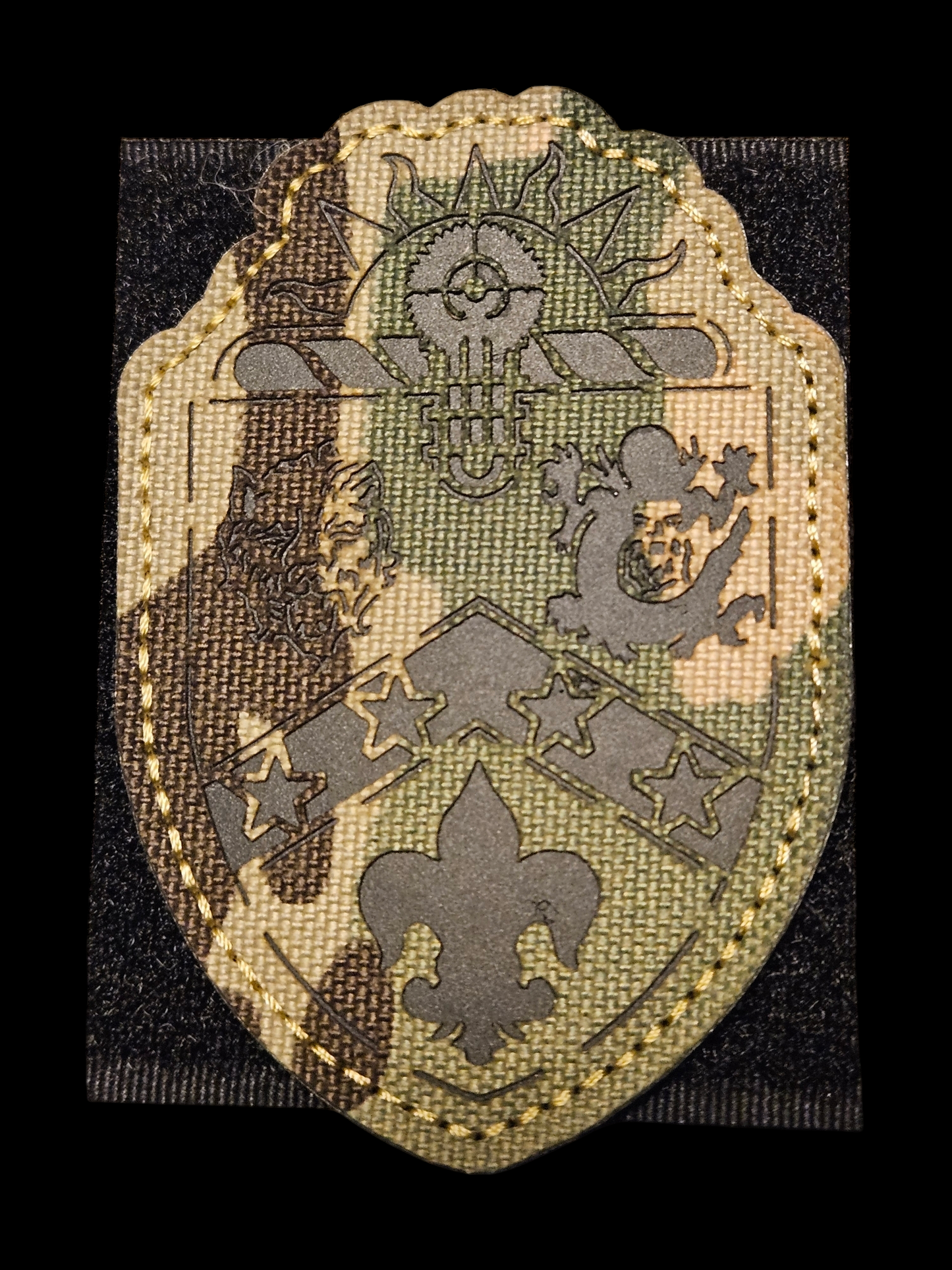 3rd FA Regiment ir multicam patches