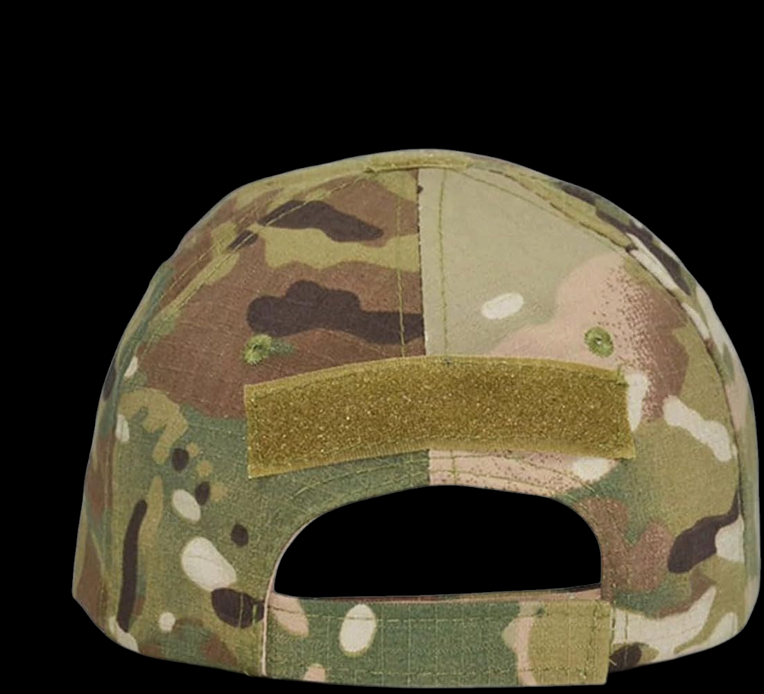 Green multicam cap