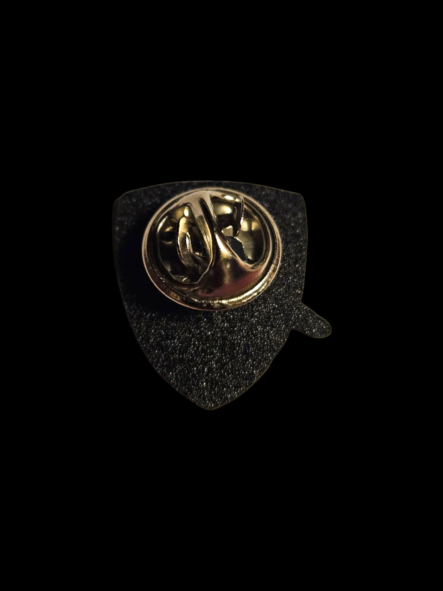 Colored shield lapel pin
