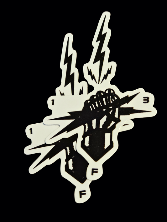 FIST LIGHTENING DECAL