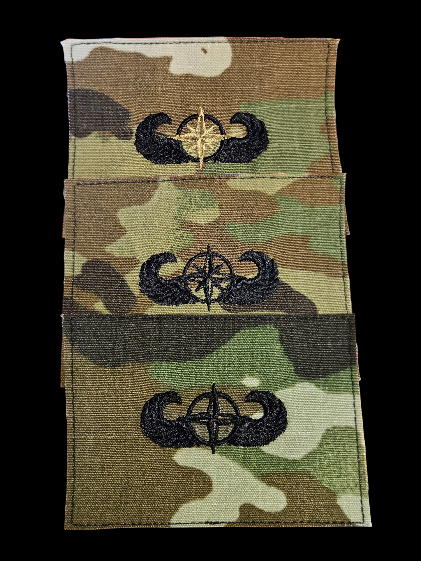 Sar sew on badges