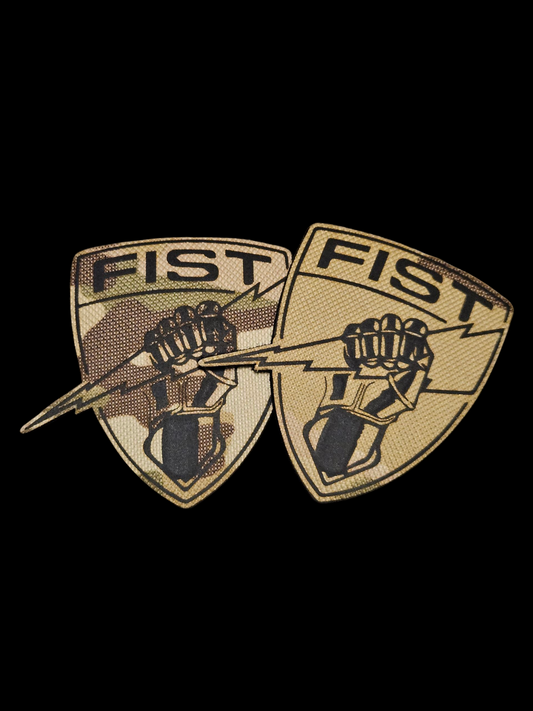 Defective fist shield patch