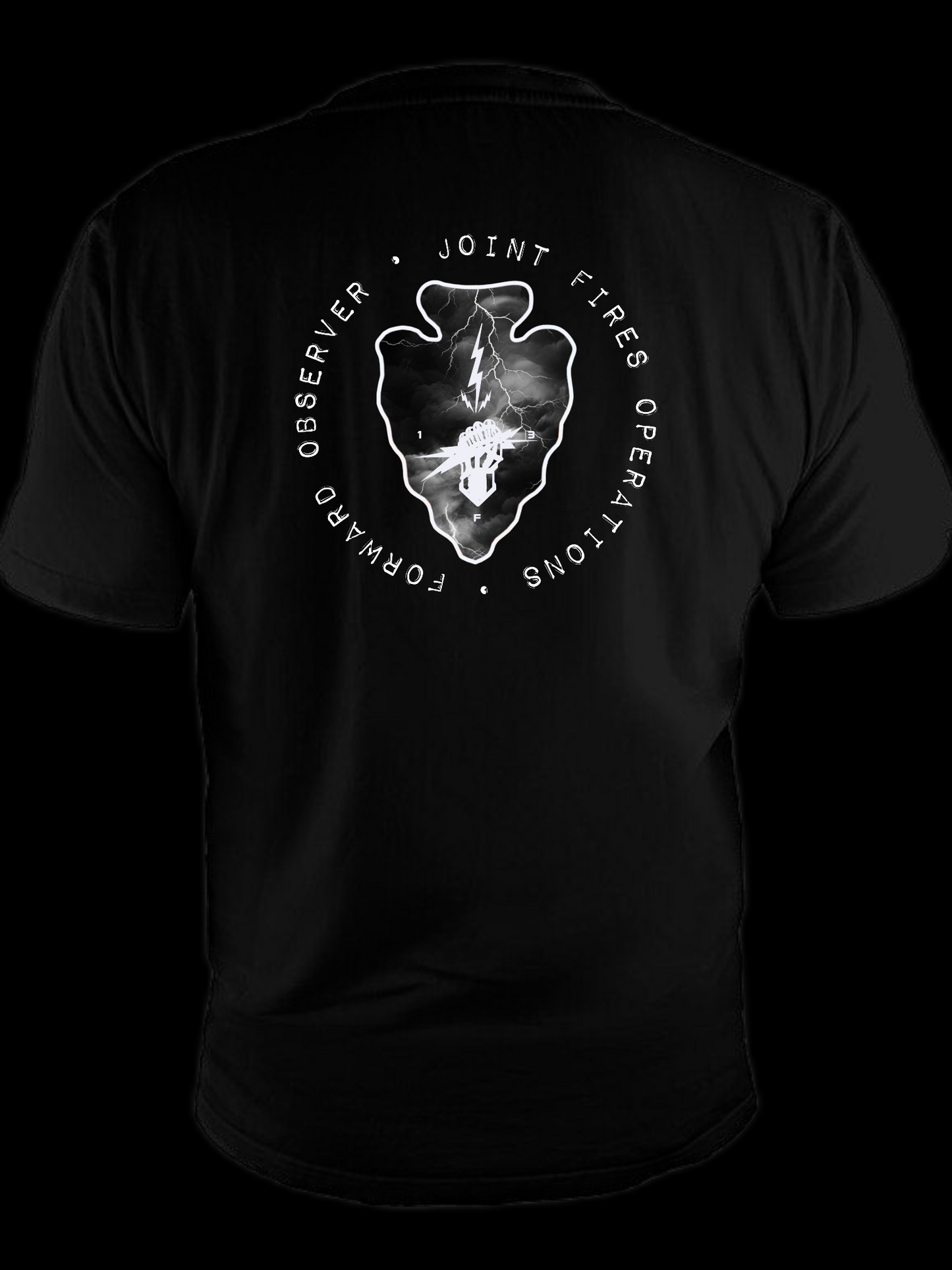 Joint fires ops tee blackout