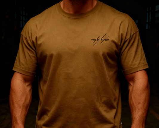 13 F short sleeve brown coyote tee