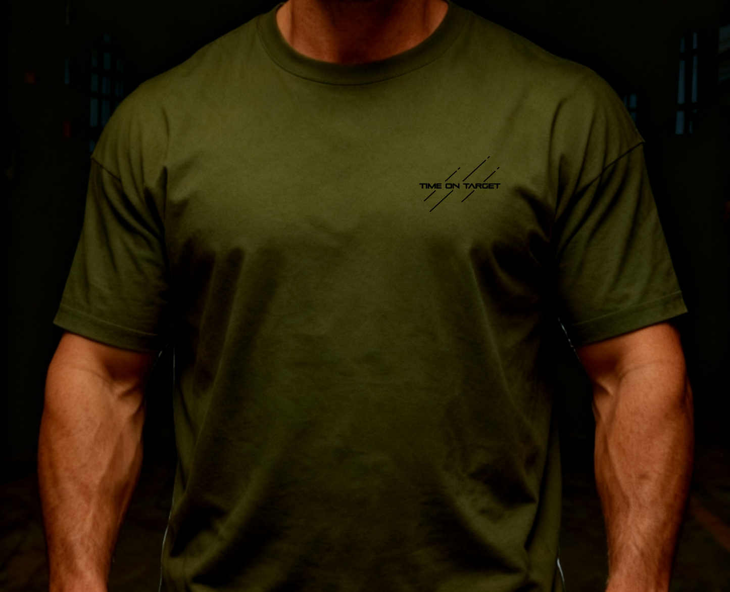 13 series short sleeve OD GREEN tee
