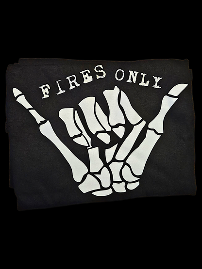 Fires only bones tee des2