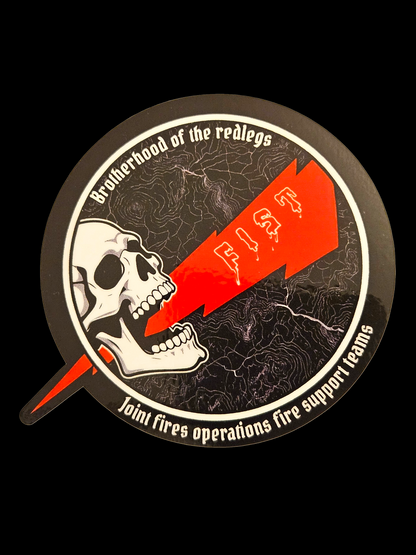 Brotherhood of the redlegs decal