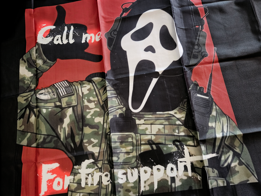 Call me for fire support flag