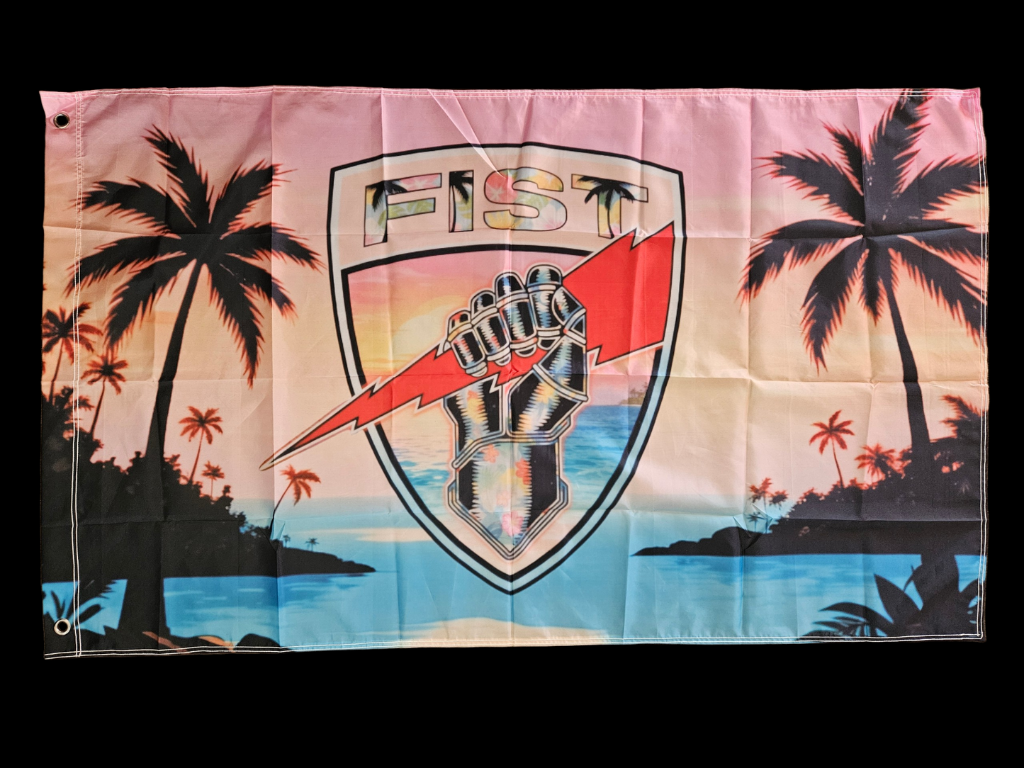 Beach vibes flag des3