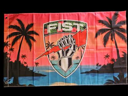 Mini fist flags 9" x 13"