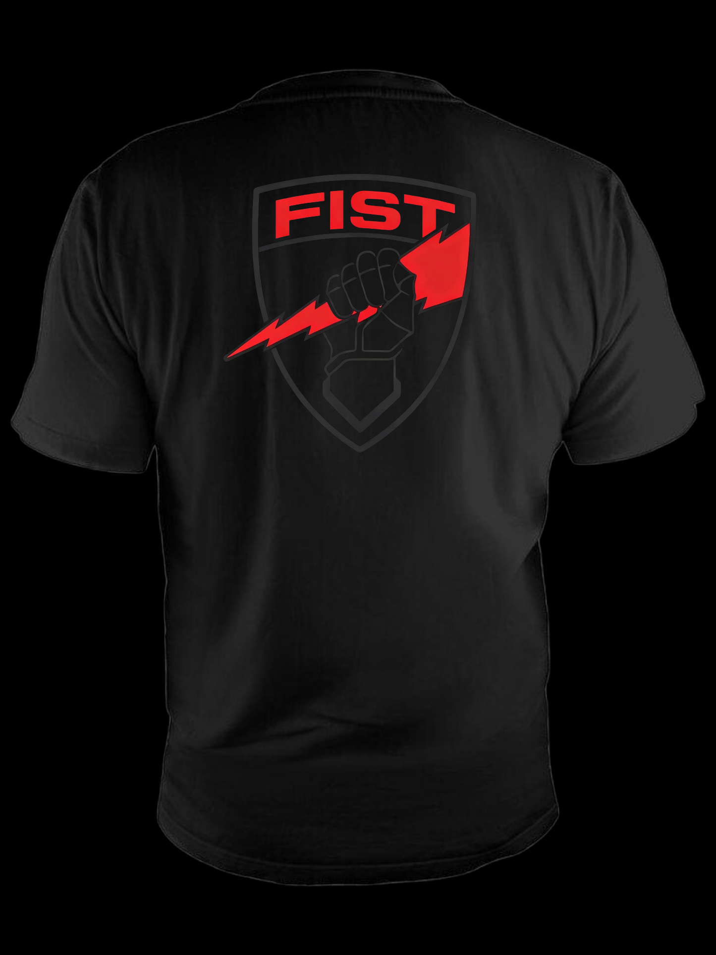 Red blackout tee des 2
