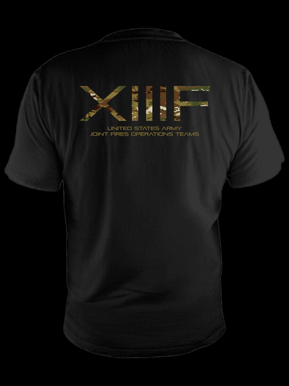 Black XIIIF tee (multicam des2)