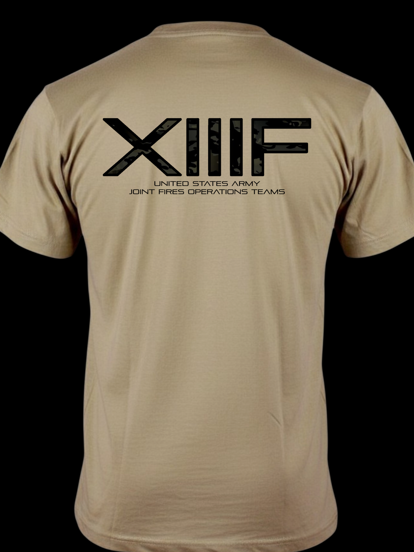 ar670-1 tan499 XIIIF tee (black multicam des)