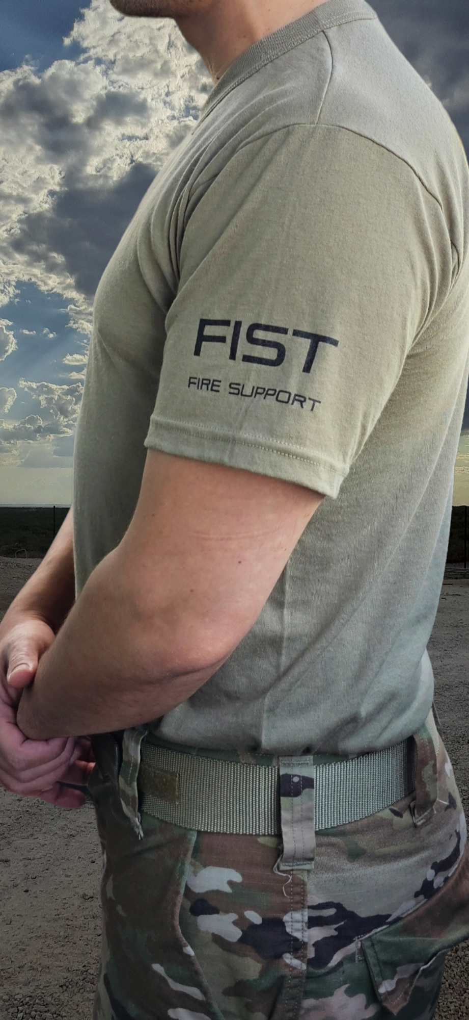 TAN499 FIST SHIRT