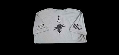 GRAY FIST LIGHTENING T-SHIRT