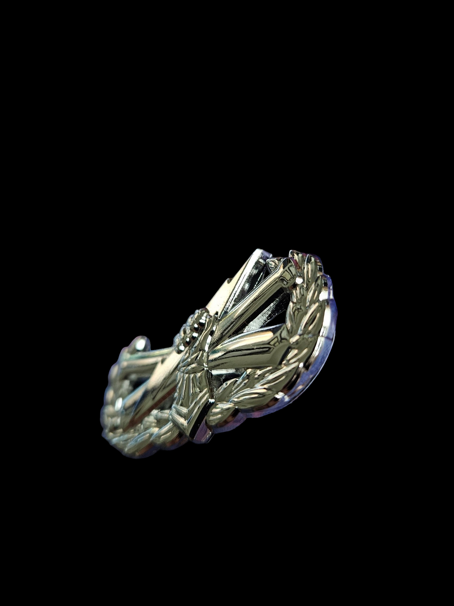 3d metal "vehicle" emblem