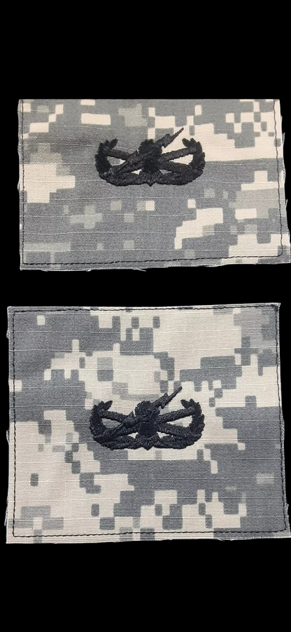 Fist sew on badge ACU