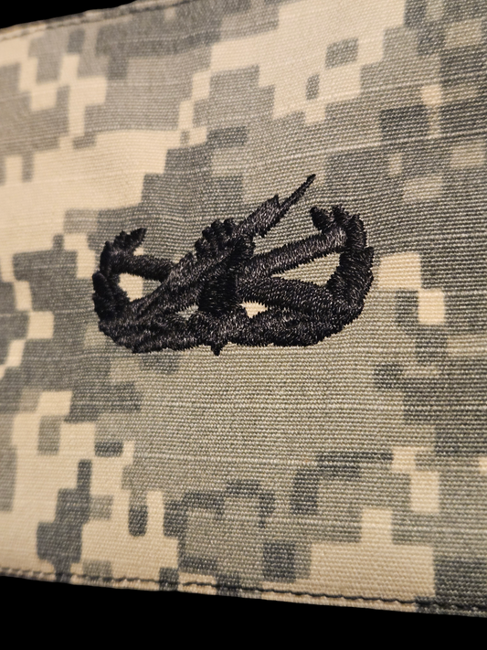 Fist sew on badge ACU