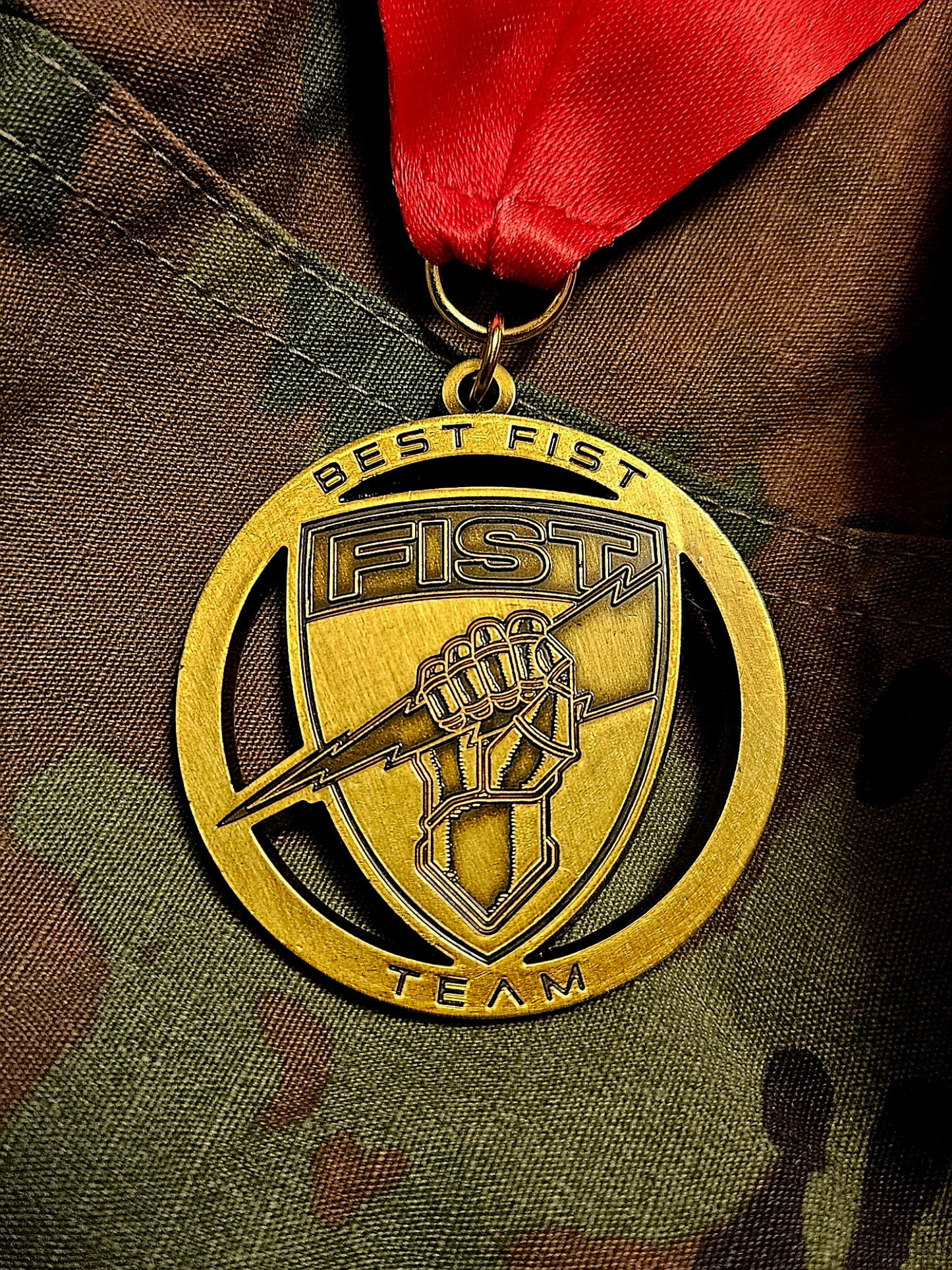 Best fist team Medal