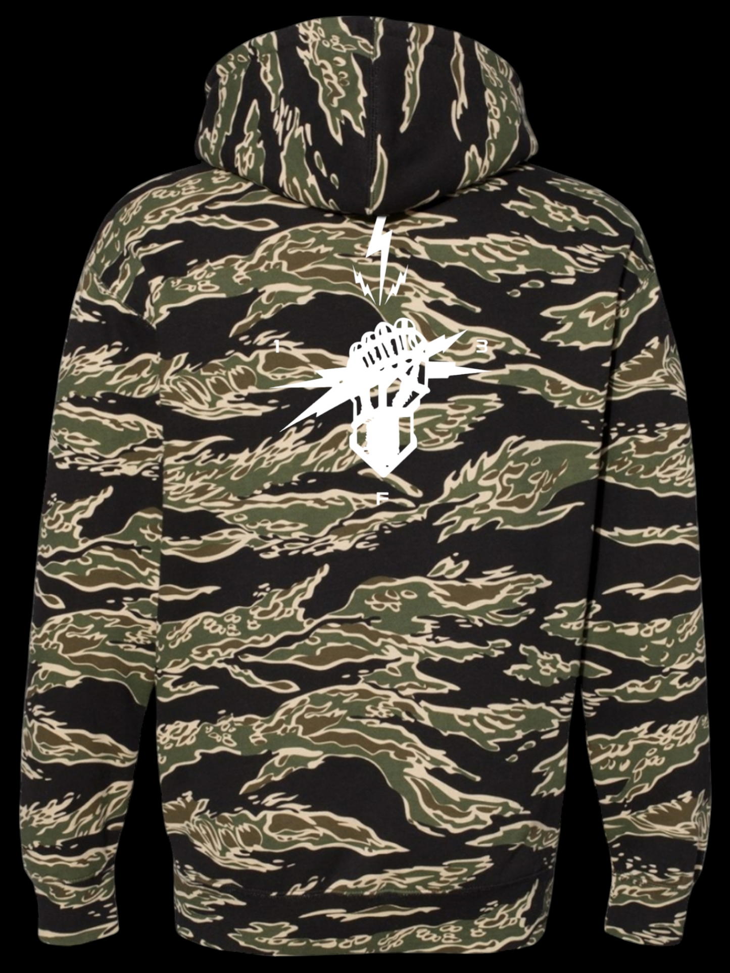 Nam tiger stripe camo Hoodie des1