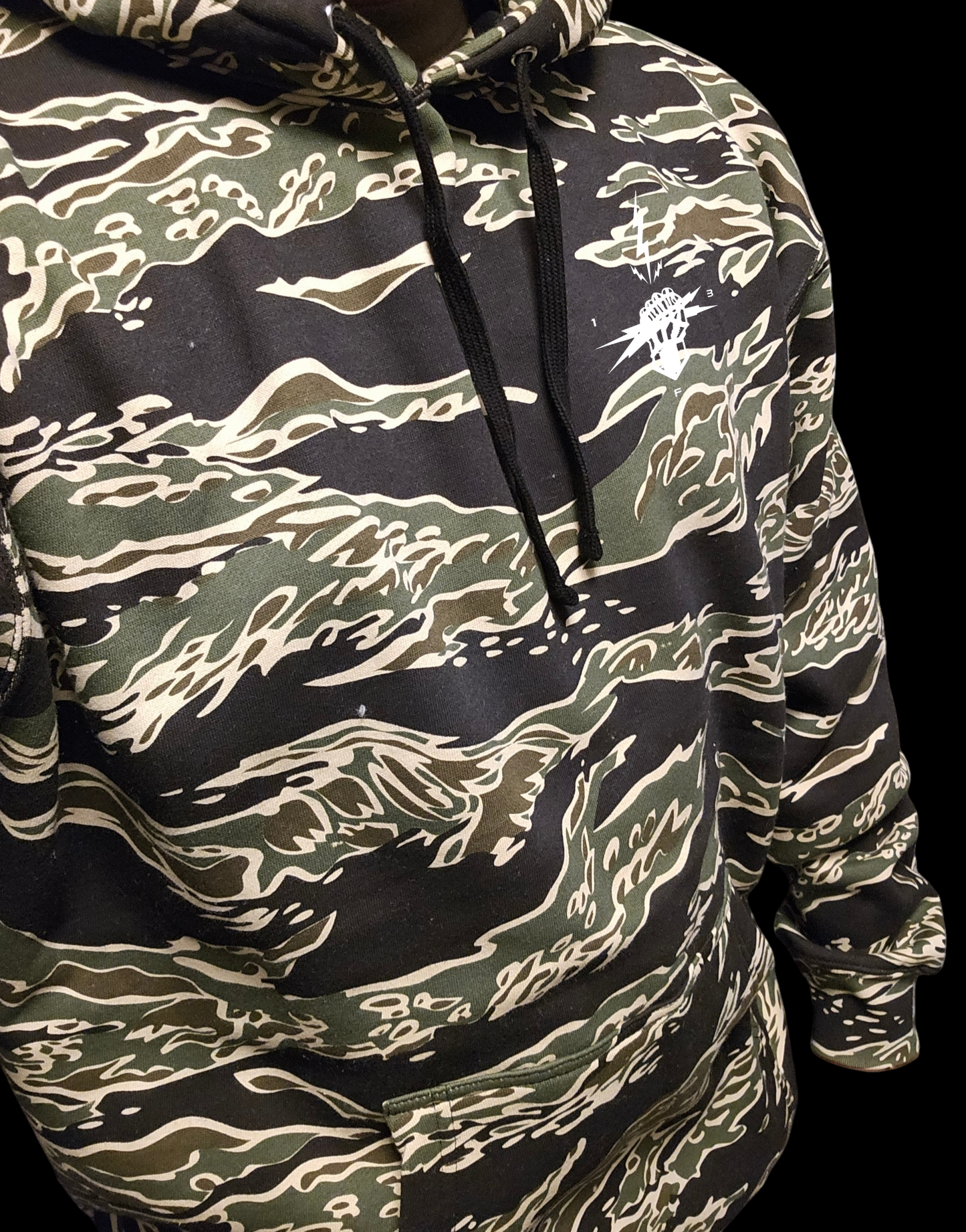 Nam tiger stripe camo Hoodie des2