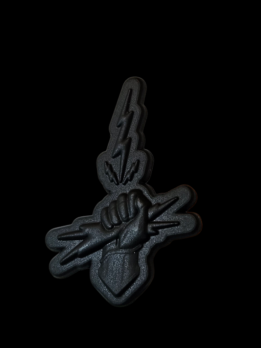 Fist lightening lapel subdued