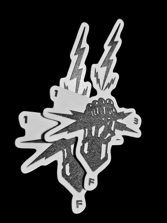 FIST LIGHTENING DECAL
