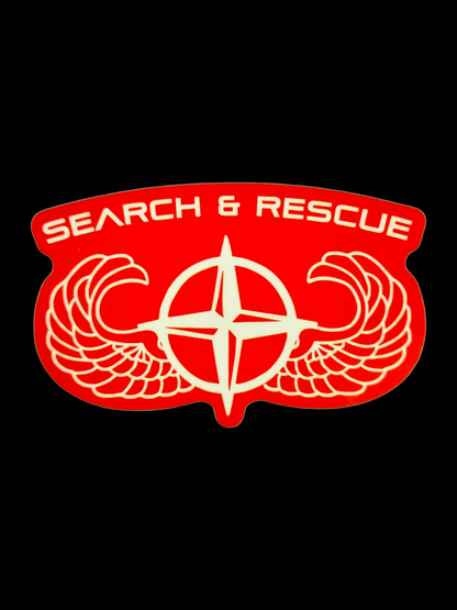 SAR weatherproof decals