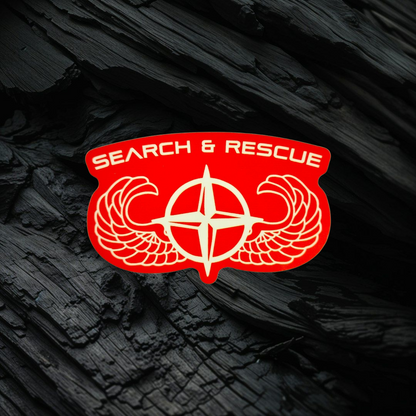 SAR weatherproof decals
