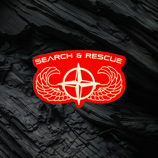 SAR weatherproof decals