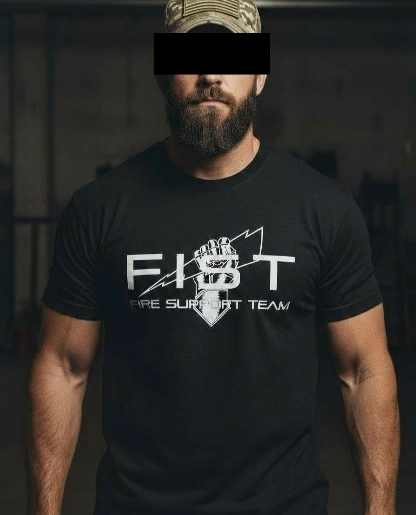 FO TEAMS SHIRT black VER2 front