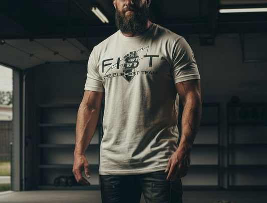 FO TEAMS SHIRT black VER2 front