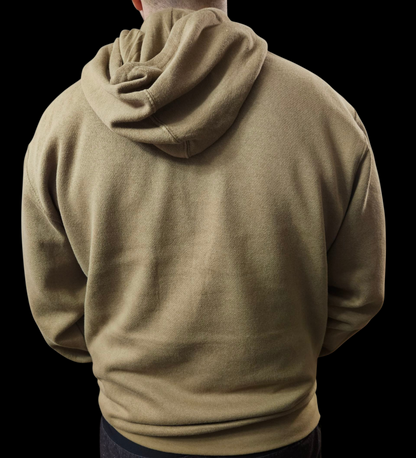 Brown Coyote Fist Teams Hoodie