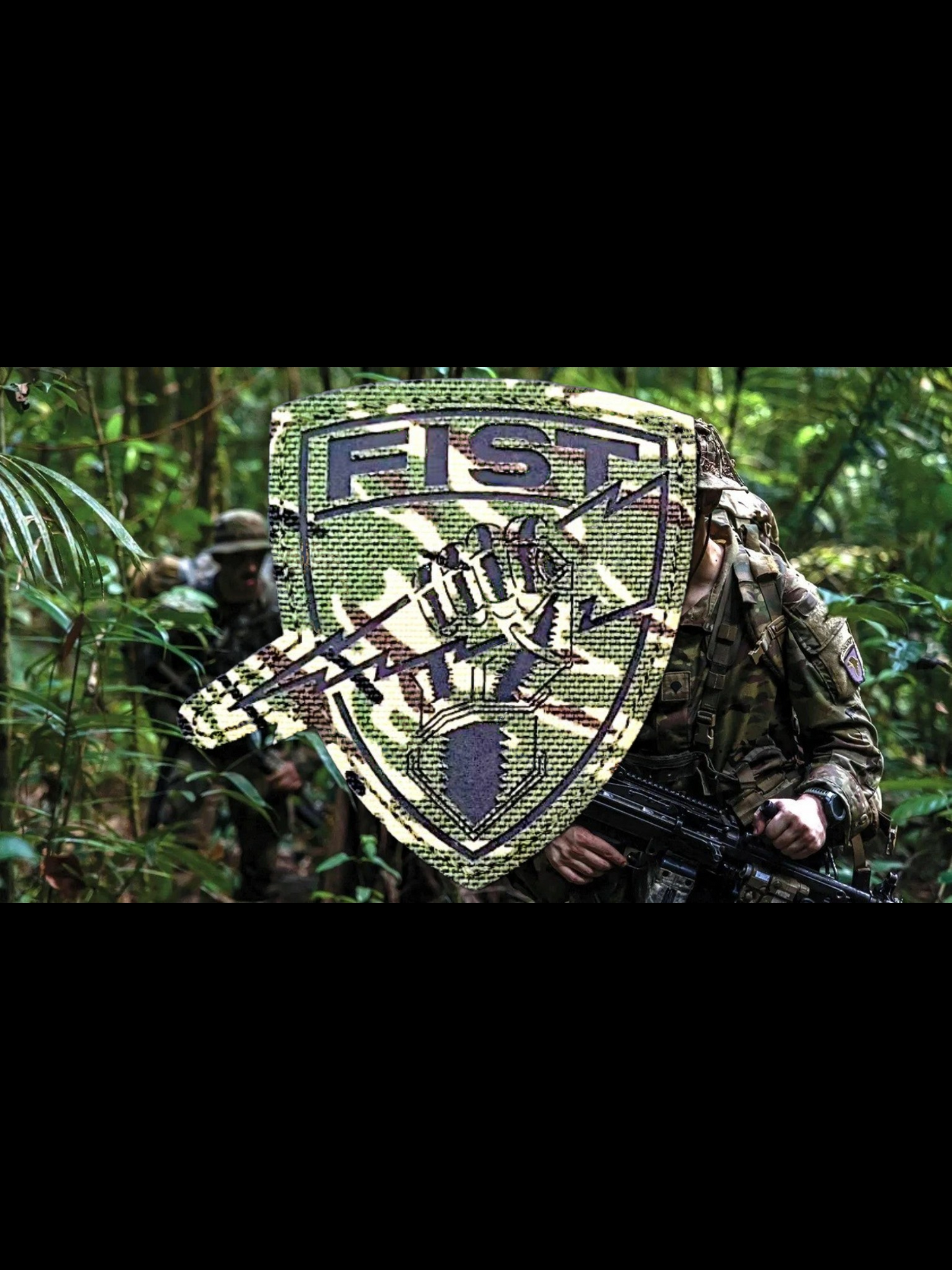 IR JUNGLE THEATER FIST PATCH