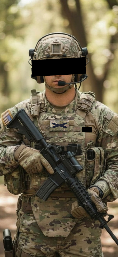 Cross cannons FA mini patch