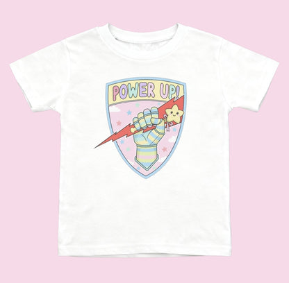 Kids power up tees