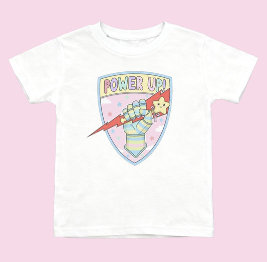 Kids power up tees
