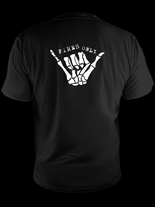 Fires only bones tee des2