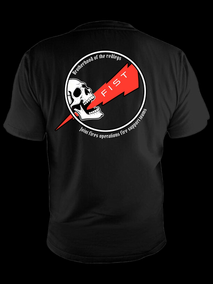 Redlegs skull tee des 2