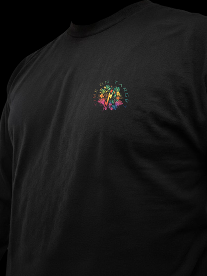 Tropical vibes banana man tee black
