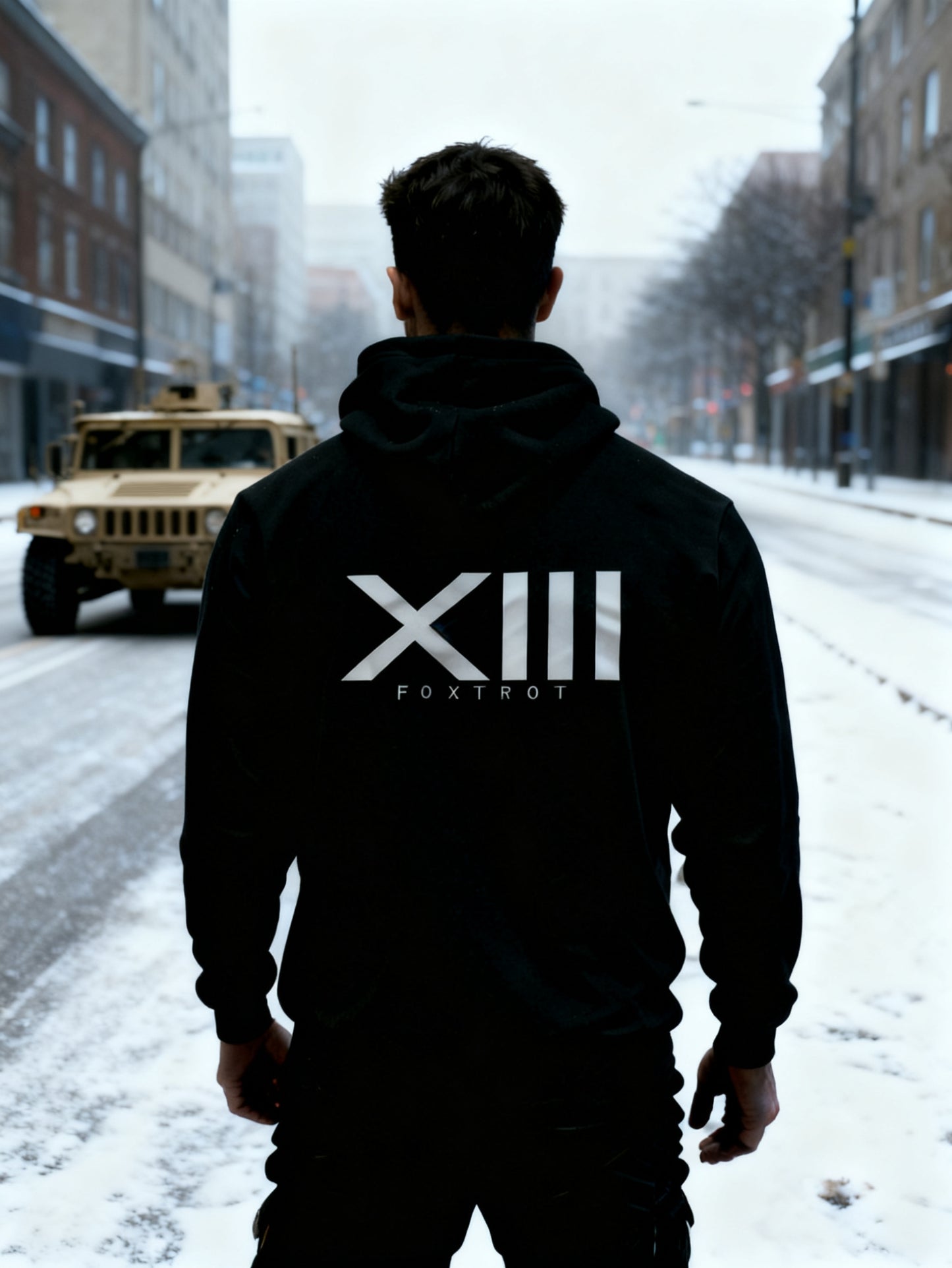 13 foxtrot black hoodie des 2