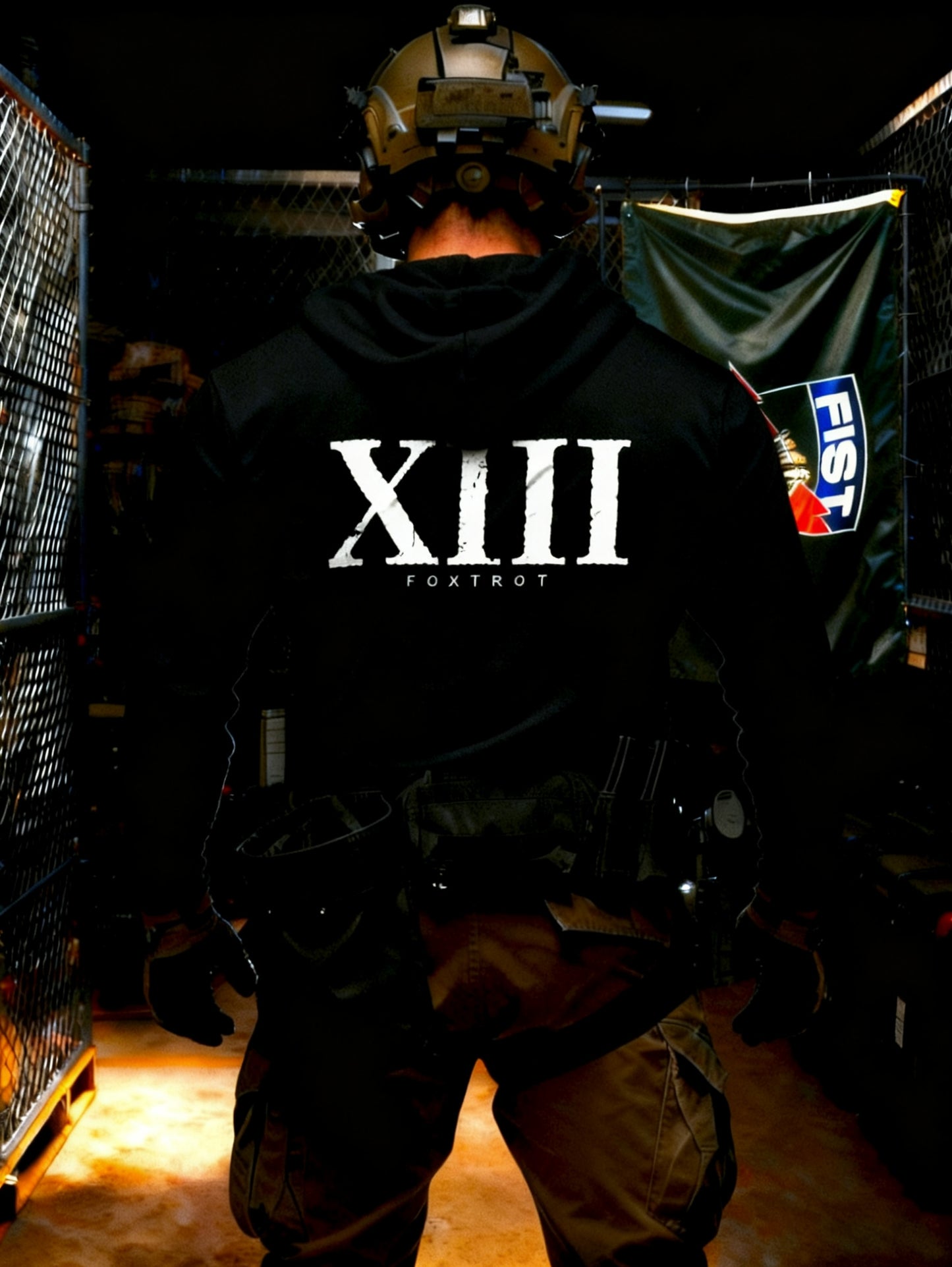 13 foxtrot black hoodie