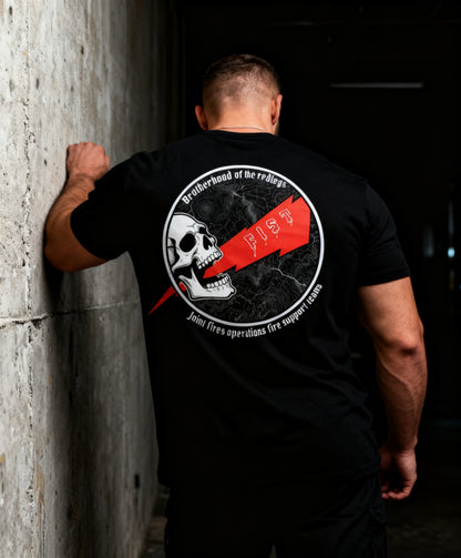 Redlegs skull tee des 1
